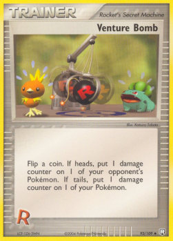 Venture Bomb - EX Team Rocket Returns (Uncommon) [TRR-93]