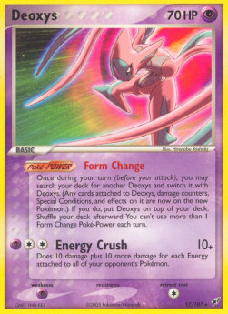 Deoxys - EX Deoxys (Rare) [DX-17]