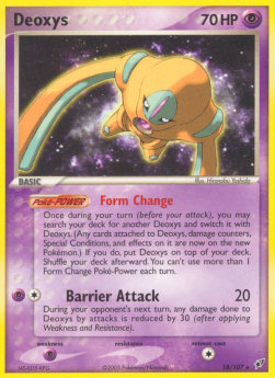 Deoxys - EX Deoxys (Rare) [DX-18]