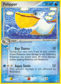 Pelipper - EX Deoxys (Rare) [DX-21]