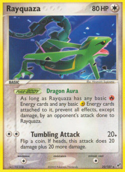 Rayquaza - EX Deoxys (Rare) [DX-22]