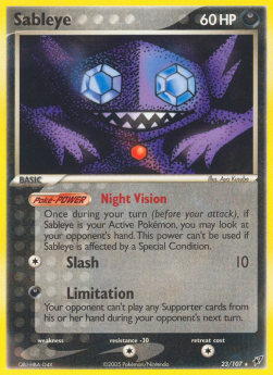 Sableye - EX Deoxys (Rare) [DX-23]