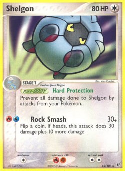 Shelgon - EX Deoxys (Uncommon) [DX-45]