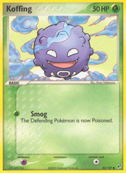 Koffing - EX Deoxys (Common) [DX-62]