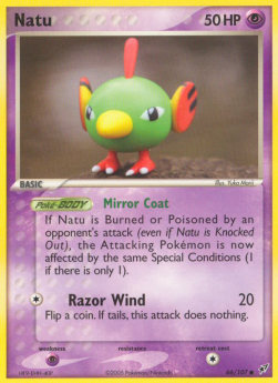 Natu - EX Deoxys (Common) [DX-66]