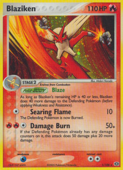 Blaziken - EX Smeraldo (Holo Rare) [EM-1]