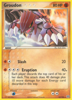 Groudon - EX Smeraldo (Rare) [EM-14]