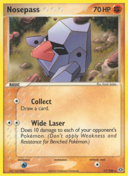Nosepass - EX Smeraldo (Rare) [EM-17]