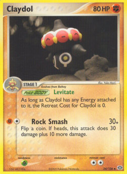 Claydol - EX Smeraldo (Uncommon) [EM-24]