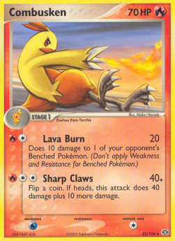 Combusken - EX Smeraldo (Uncommon) [EM-25]