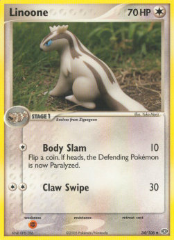 Linoone - EX Smeraldo (Uncommon) [EM-34]