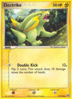 Electrike (Double Kick) - EX Smeraldo (Common) [EM-47]