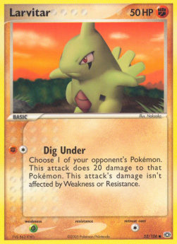 Larvitar - EX Smeraldo (Common) [EM-52]