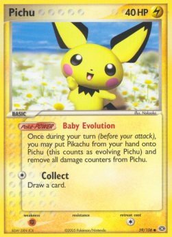 Pichu - EX Smeraldo (Common) [EM-59]