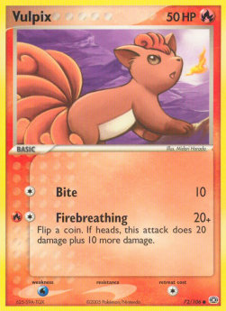 Vulpix - EX Smeraldo (Common) [EM-72]