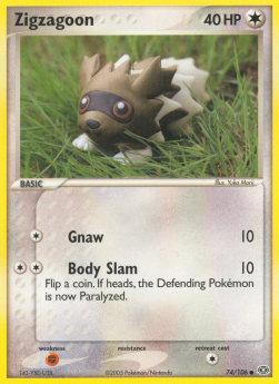 Zigzagoon - EX Smeraldo (Common) [EM-74]