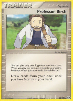 Prof. Birch - EX Smeraldo (Uncommon) [EM-82]