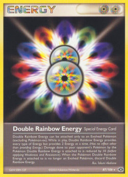 Duplice Energia Arcobaleno - EX Smeraldo (Rare) [EM-87]