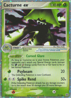 Cacturne ex - EX Smeraldo (Ultra Rare) [EM-91]