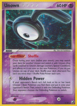 Unown - EX Forze Segrete (Rare) [UF-E-28]