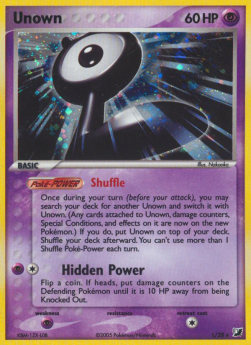 Unown - EX Forze Segrete (Rare) [UF-L-28]
