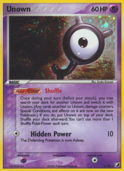 Unown - EX Forze Segrete (Rare) [UF-Y-28]