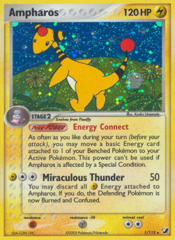 Ampharos - EX Forze Segrete (Holo Rare) [UF-1]