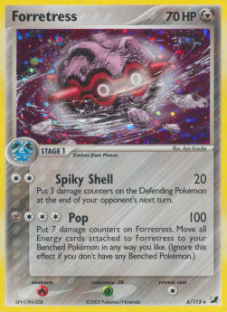 Forretress - EX Forze Segrete (Holo Rare) [UF-6]