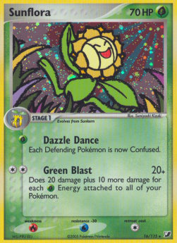 Sunflora - EX Forze Segrete (Holo Rare) [UF-16]