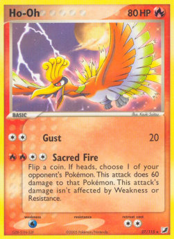 Ho-Oh - EX Forze Segrete (Rare) [UF-27]