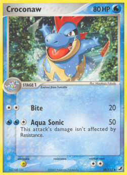 Croconaw - EX Forze Segrete (Uncommon) [UF-38]