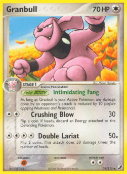 Granbull - EX Forze Segrete (Uncommon) [UF-39]
