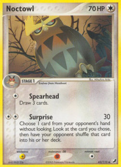 Noctowl - EX Forze Segrete (Uncommon) [UF-43]