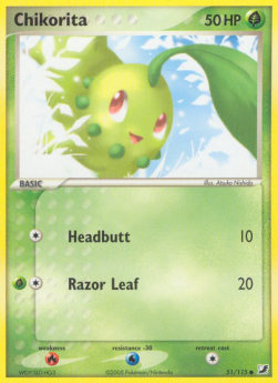 Chikorita - EX Forze Segrete (Common) [UF-51]