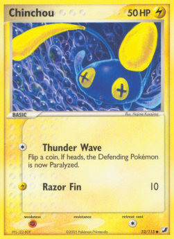 Chinchou - EX Forze Segrete (Common) [UF-52]