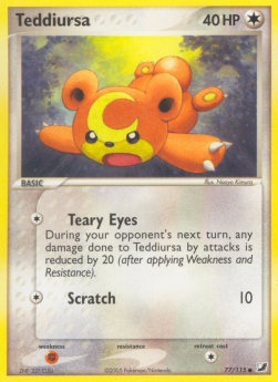 Teddiursa - EX Forze Segrete (Common) [UF-77]