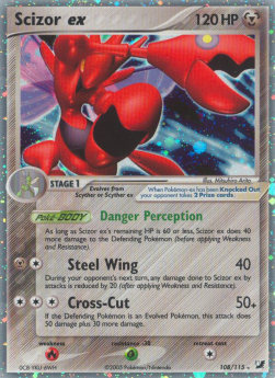 Scizor ex - EX Forze Segrete (Ultra Rare) [UF-108]