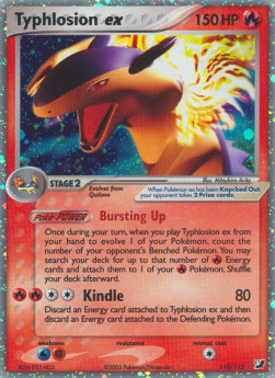Typhlosion ex - EX Forze Segrete (Ultra Rare) [UF-110]