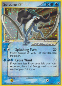 Suicune Gold Star - EX Forze Segrete (Secret Rare) [UF-115]