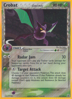 Crobat δ Delta Species - EX Specie Delta (Holo Rare) [DS-2]