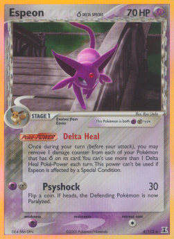 Espeon δ Delta Species - EX Specie Delta (Holo Rare) [DS-4]