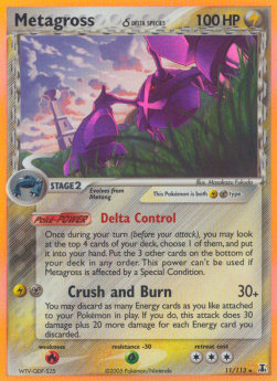 Metagross δ Delta Species - EX Specie Delta (Holo Rare) [DS-11]