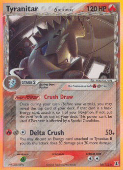 Tyranitar δ Delta Species - EX Specie Delta (Holo Rare) [DS-16]