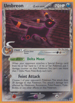Umbreon δ Delta Species - EX Specie Delta (Holo Rare) [DS-17]