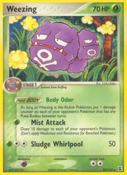 Weezing - EX Specie Delta (Rare) [DS-33]