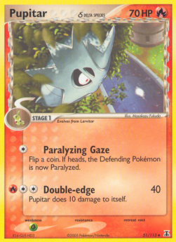 Pupitar δ Delta Species - EX Specie Delta (Uncommon) [DS-51]