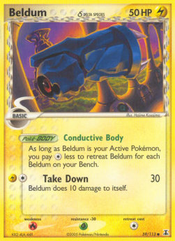 Beldum δ Delta Species - EX Specie Delta (Common) [DS-59]
