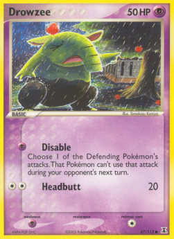 Drowzee - EX Specie Delta (Common) [DS-67]