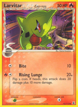 Larvitar δ Delta Species - EX Specie Delta (Common) [DS-73]