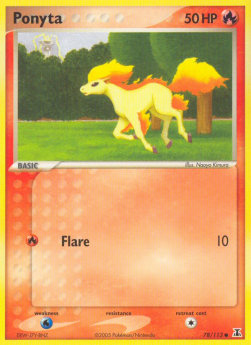 Ponyta - EX Specie Delta (Common) [DS-78]